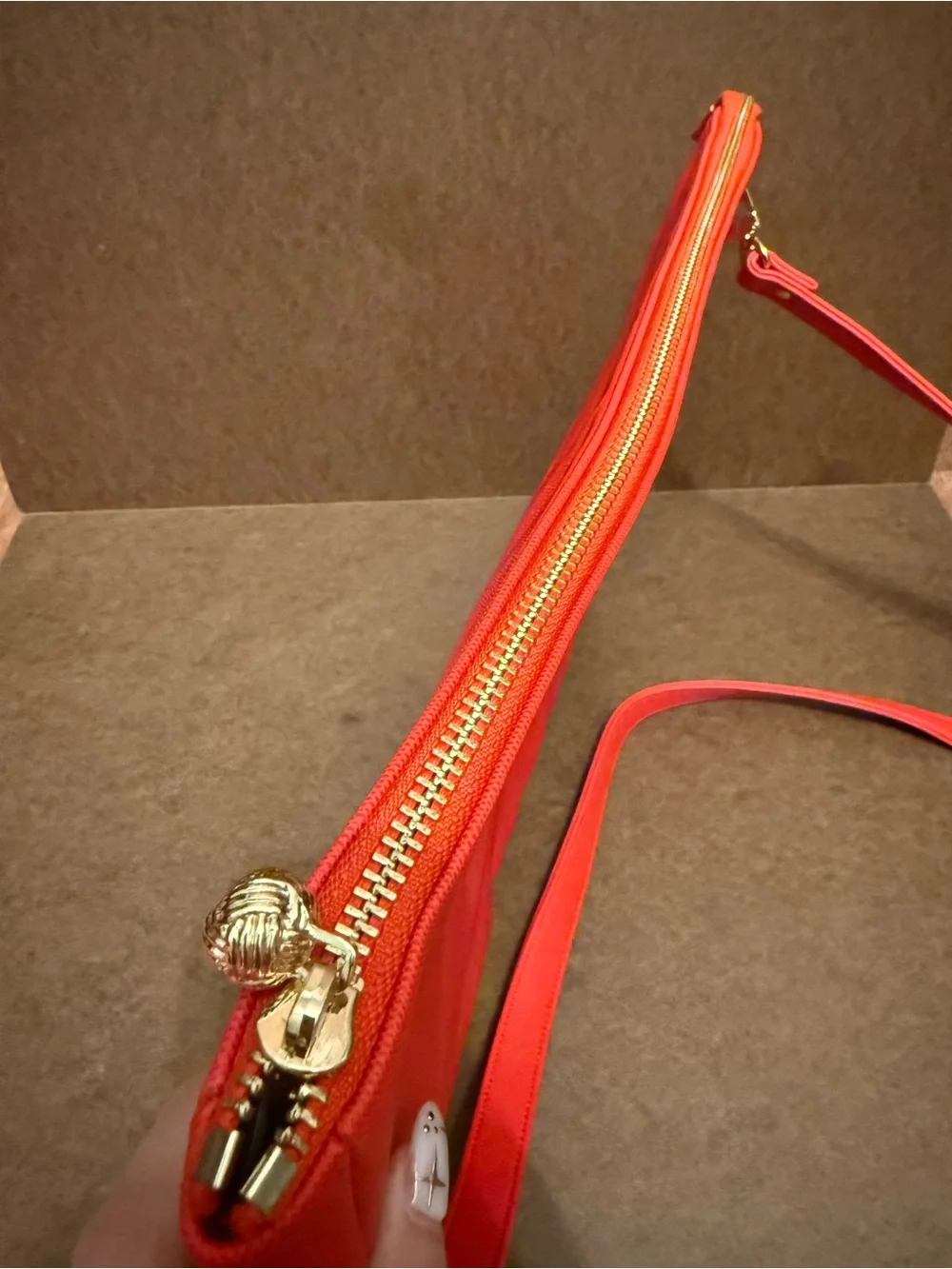 OTG247 #9 Red Crossbody Clutch Bag - computer bag